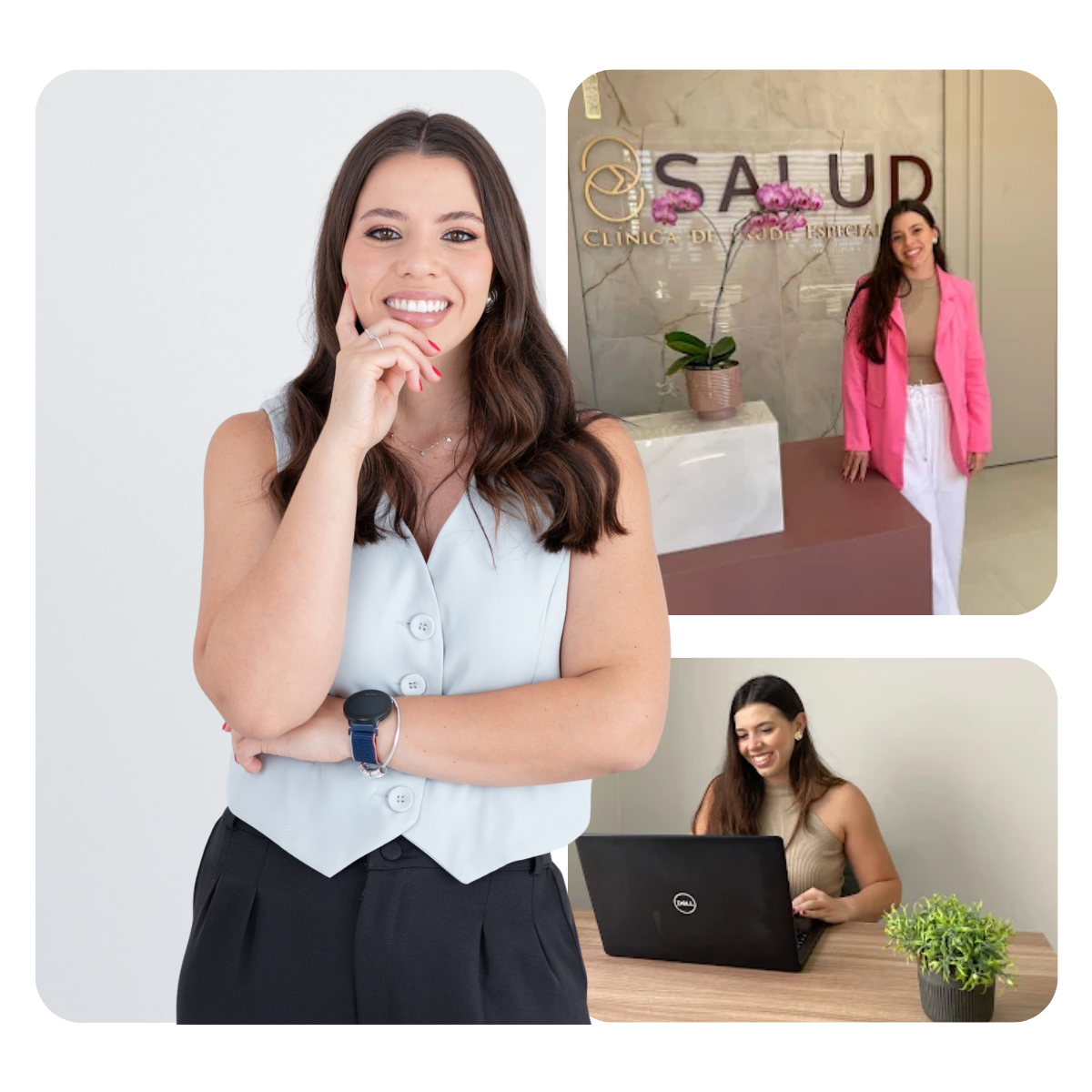 Juliana Carrega — nutricionista na Clínica Salud