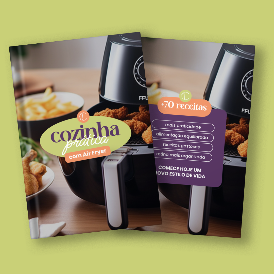 E-book Cozinha Prática com Air Fryer